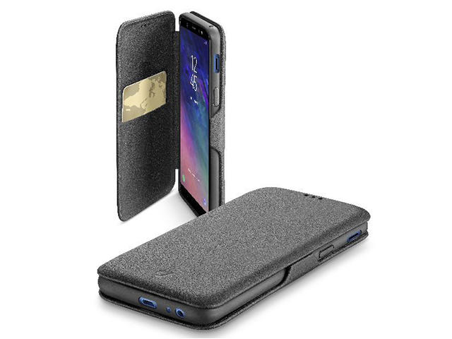Калъфи Cellularline Book Clutch калъф за Samsung Galaxy A6 Plus 2018