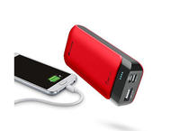 Външни батерии Cellularline 5200mAh Type-C, червена
