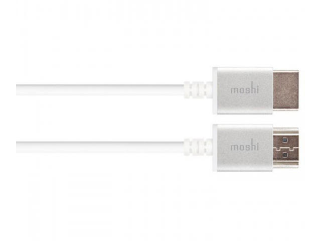 Кабели и Адаптери Moshi High Speed HDMI Cable 2m - White