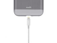 Кабели и Адаптери Moshi Integra USB-A Charge/Sync Cable with Lightning connector - Jet Silver