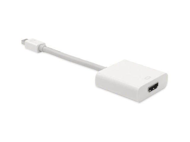 Кабели и Адаптери Dismaq - qCable mini-Displayport към HDMI с Audio - Бял