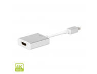 Кабели и Адаптери Moshi Mini DisplayPort to HDMI Adapter Pro (4K - 60Hz) - Silver