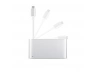 Кабели и Адаптери Moshi USB-C Multiport Adapter - Silver