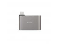 Кабели и Адаптери Moshi USB-C to Dual USB-A Adapter - Titanium Gray