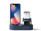 Стойки за мобилни устройства Elago Trio Charging Hub, синя