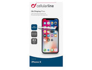 Защитно фолио Cellular line протектор за iPhone X
