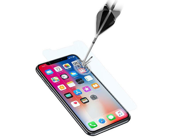 Защитно фолио Cellular line закалено стъкло за iPhone X