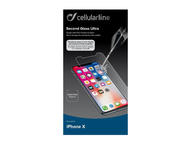 Защитно фолио Cellular line закалено стъкло за iPhone X
