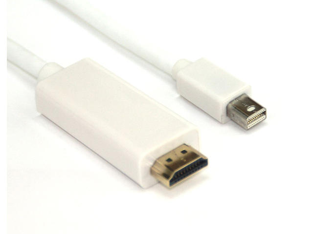 Кабели и Адаптери VCom Кабел Mini Display Port M / HDMI M 4K 2160p - CG615L-1.8m-4K