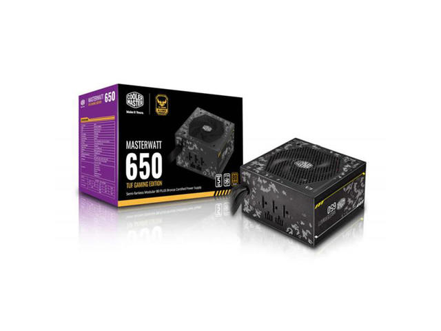 Захранвания за компютри CoolerMaster MASTERWATT 650W TUF Gaming Edition