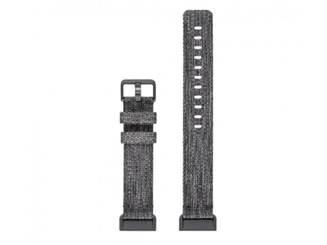 Каишки Fitbit Charge 3 Accessory Band Woven Charcoal Small
