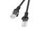 Кабели и Адаптери Lanberg пач кабел CAT5E 1m Black