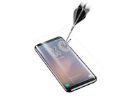 Защитно фолио Cellular line закалено стъкло за Samsung Galaxy S8, 3D
