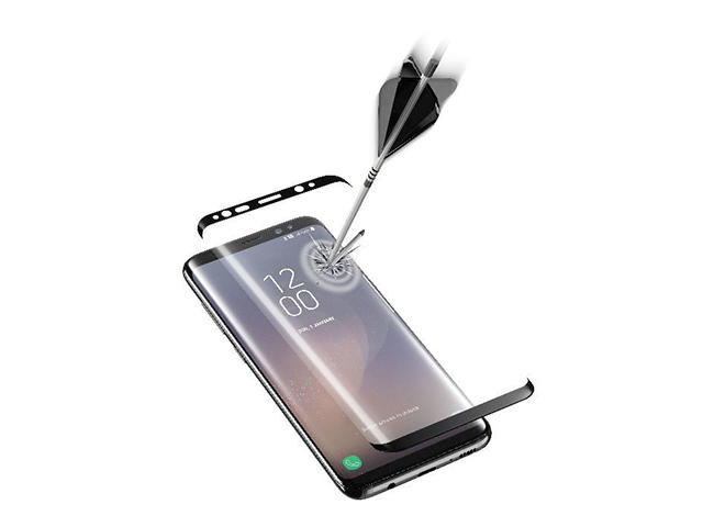 Защитно фолио Cellular line 3D закалено стъкло за Samsung Galaxy S8 Plus