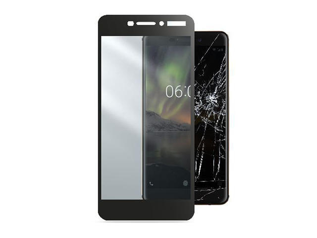 Защитно фолио Cellular line 2D закалено стъкло за Nokia 6