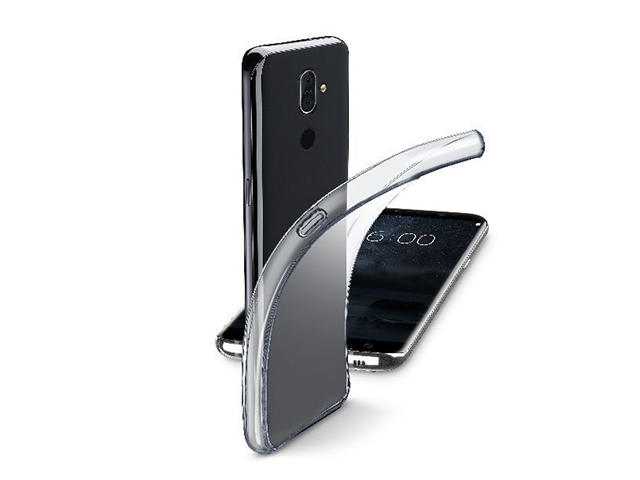 Калъфи Cellular line прозрачен калъф Fine за Nokia 8 Sirocco