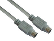 Кабели и Адаптери VCom Кабел PS/2 6pin M/M - CK001-3m