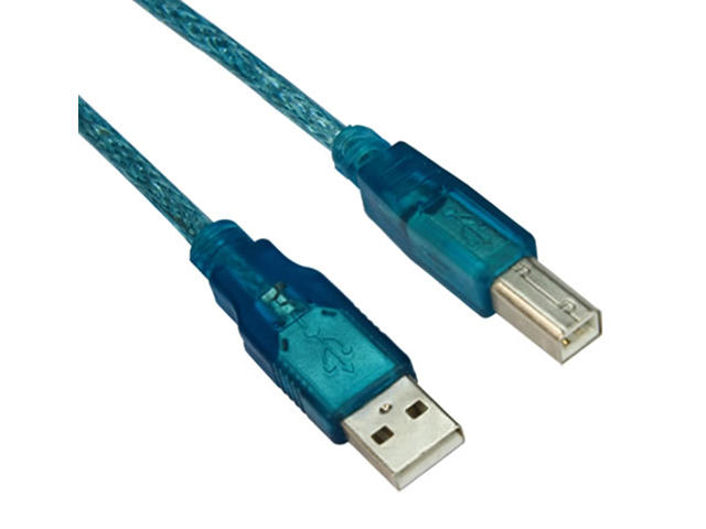 Кабели и Адаптери VCom Кабел USB 2.0 AM / BM - CU201-TL-1.8m