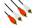 Кабели и Адаптери VCom Аудио кабел RCA 2x M / RCA 2x M - CV022-5m