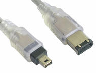 Кабели и Адаптери VCom Кабел FireWire 1394 6M / 4M - CU622-1.5m