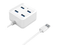 Джаджи USB3.0 Ultra-Mini хъб ORICO DH4U-U3-10