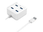 Джаджи USB3.0 Ultra-Mini хъб ORICO DH4U-U3-10