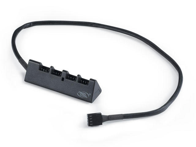 Джаджи DeepCool Разклонител за вентилатори Fan HUB 4 fans PWM/3pin_OLD