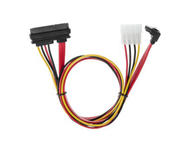 Кабели и Адаптери VCom Кабел SATA+Power Combo cable - CH321-0.45m