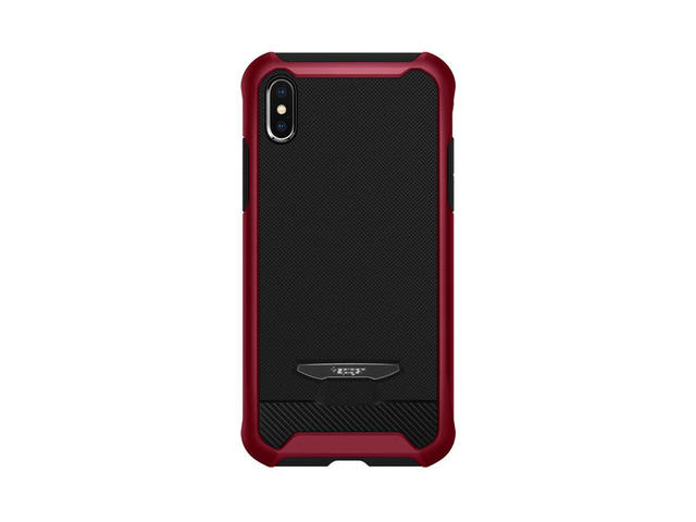 Калъфи Spigen Reventon калъф + 2 броя фолио за iPhone X, черен/червен
