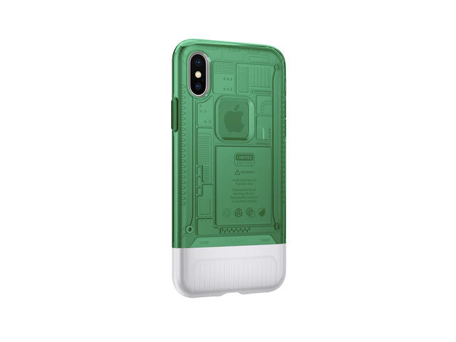 Калъфи Spigen Classic C1 кейс за iPhone X, зелен