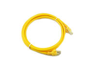 Кабели и Адаптери VCom Кабел LAN UTP Cat5e Patch Cable - NP511B-YELLOW-10m