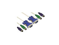 Кабели и Адаптери VCom Комплект кабели KVM switch set - CK501A-1.5m