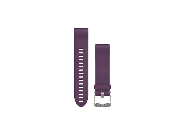 Каишки QuickFit 20 лилава силиконова каишка за Garmin fenix 5s
