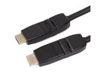 Кабели и Адаптери VCom HDMI M / M 360° angle both ends - CG503A-1.8m
