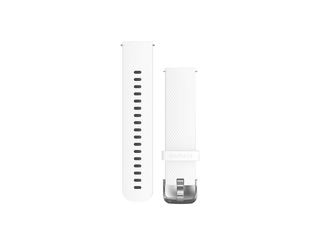 Каишки Garmin бяла силиконова каишка