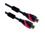 Кабели и Адаптери VCom Кабел HDMI M / M Ultra HD 4k2k Gold +2 Ferrite v1.4 ethernet 3D - CG525D-20m