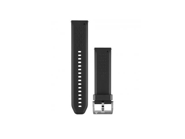 Каишки Garmin черна силиконова каишка за fenix Chronos