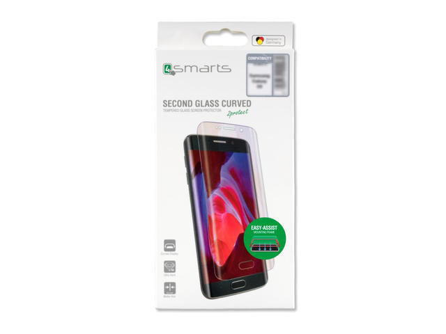 Защитно фолио 4smarts Second Glass Curved Easy-Assist