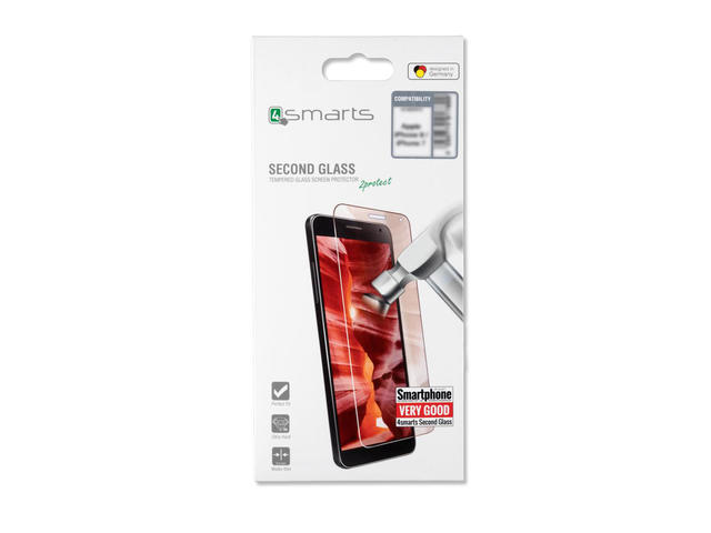 Защитно фолио 4smarts Second Glass за iPhone X / Xs