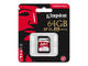 Карти памет 64GB SDXC Kingston Canvas React Class 10 UHS-I U3