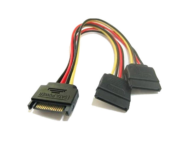 Кабели и Адаптери Сплитер Spire Power Sata към 2 x Power SATA