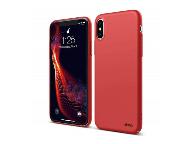 Калъфи Elago Slim Fit калъф за iPhone X / Xs, червен