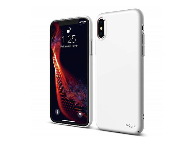 Калъфи Elago Slim Fit калъф за iPhone X / Xs, бял