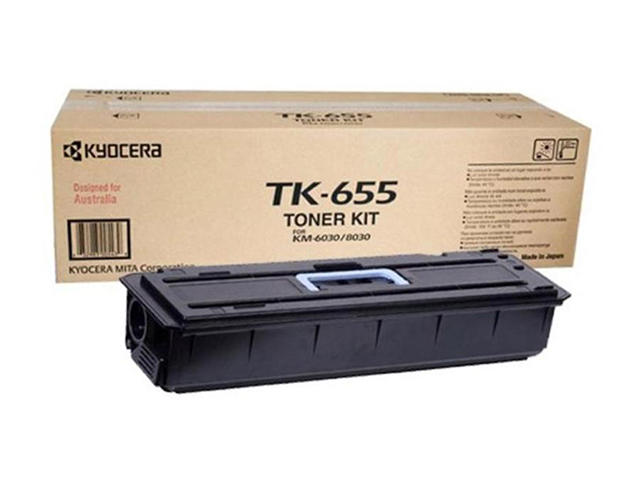 Консумативи Оригинална тонер касета Kyocera TK-655, черна