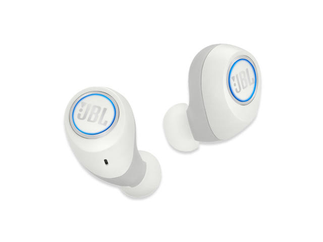 Слушалки JBL Free X BT, в бяло