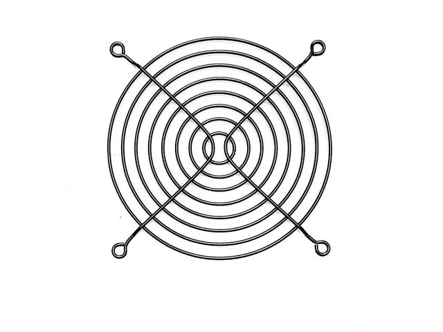 Джаджи Evercool предпазител за вентилатор Fan Grill Metal - 120mm Black