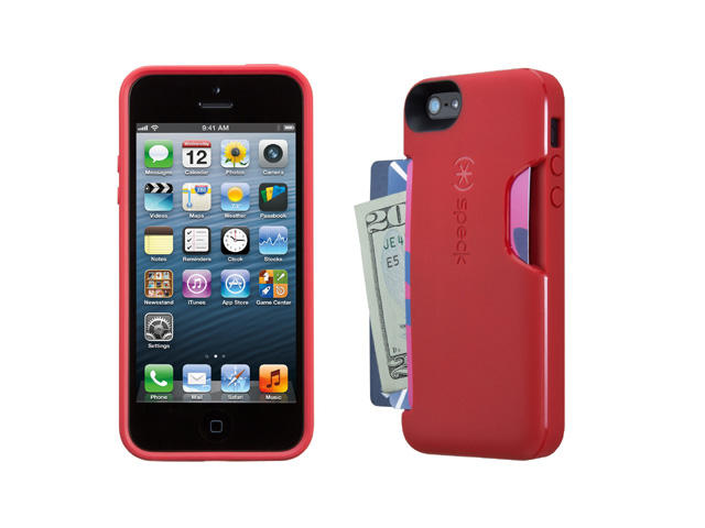 Калъфи Speck SmartFlex Card за iPhone 5/5S/SE, червен