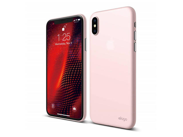 Калъфи Elago Inner Core калъф за iPhone Xs, розов