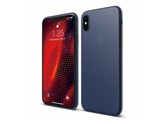 Калъфи Elago Inner Core калъф за iPhone Xs, тъмносин