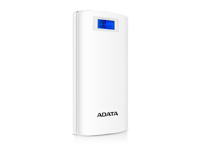 Външни батерии Adata P20000D 20000mAh, в бяло